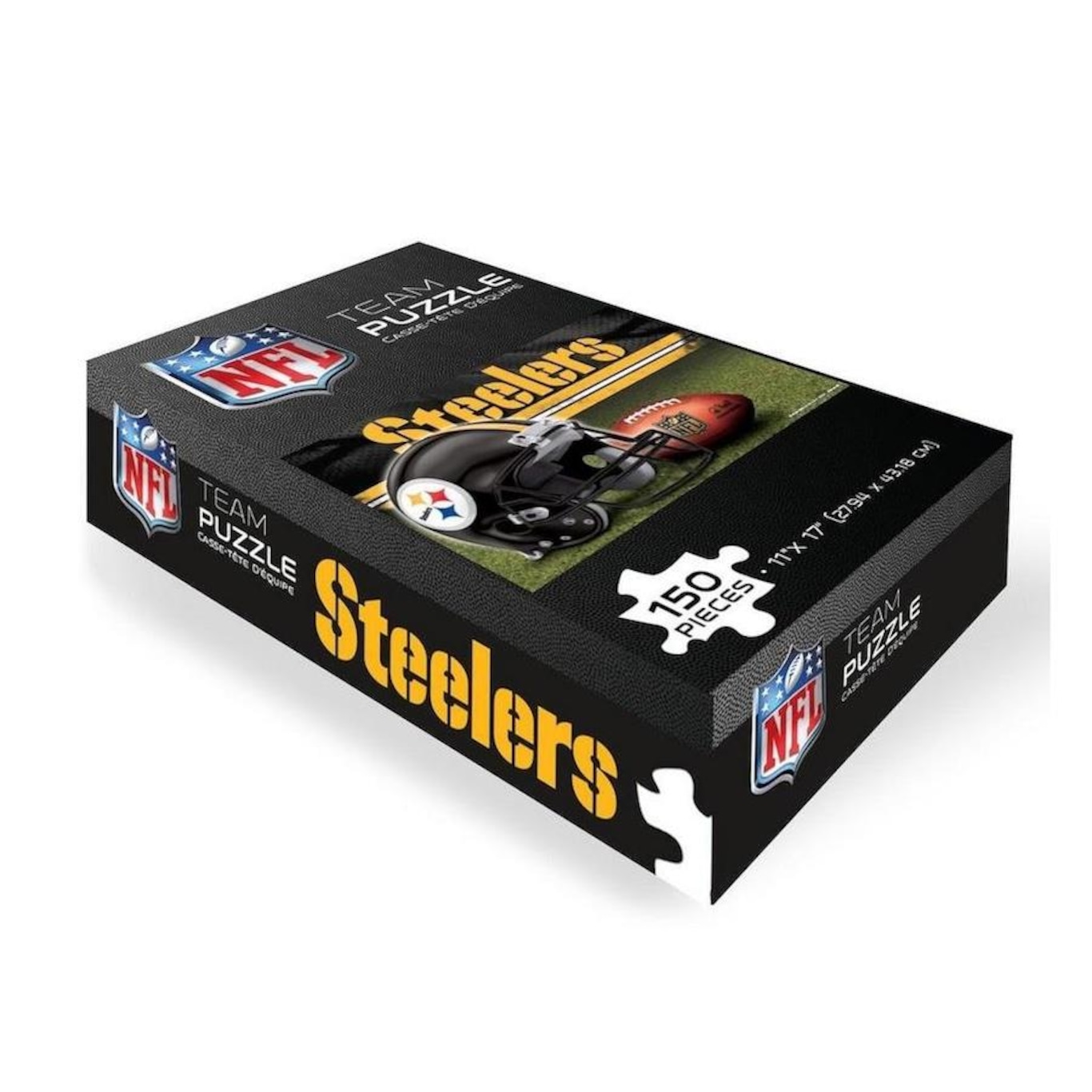 Quebra Cabeça Team Puzzle Pittsburgh Steelers 150 Peças Em Promoção