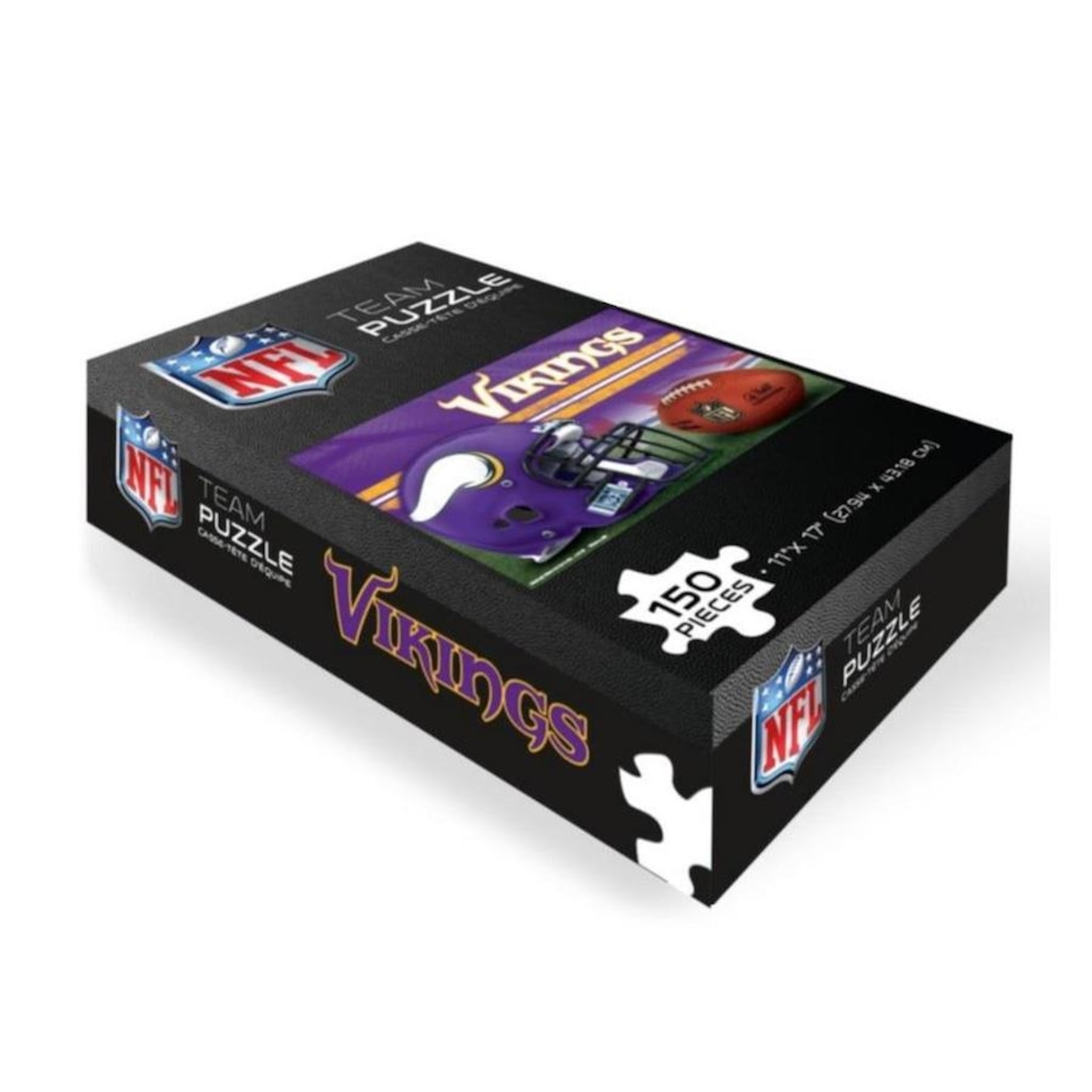 Quebra-Cabeça Team Puzzle Minnesota Vikings - 150 peças - Foto 1