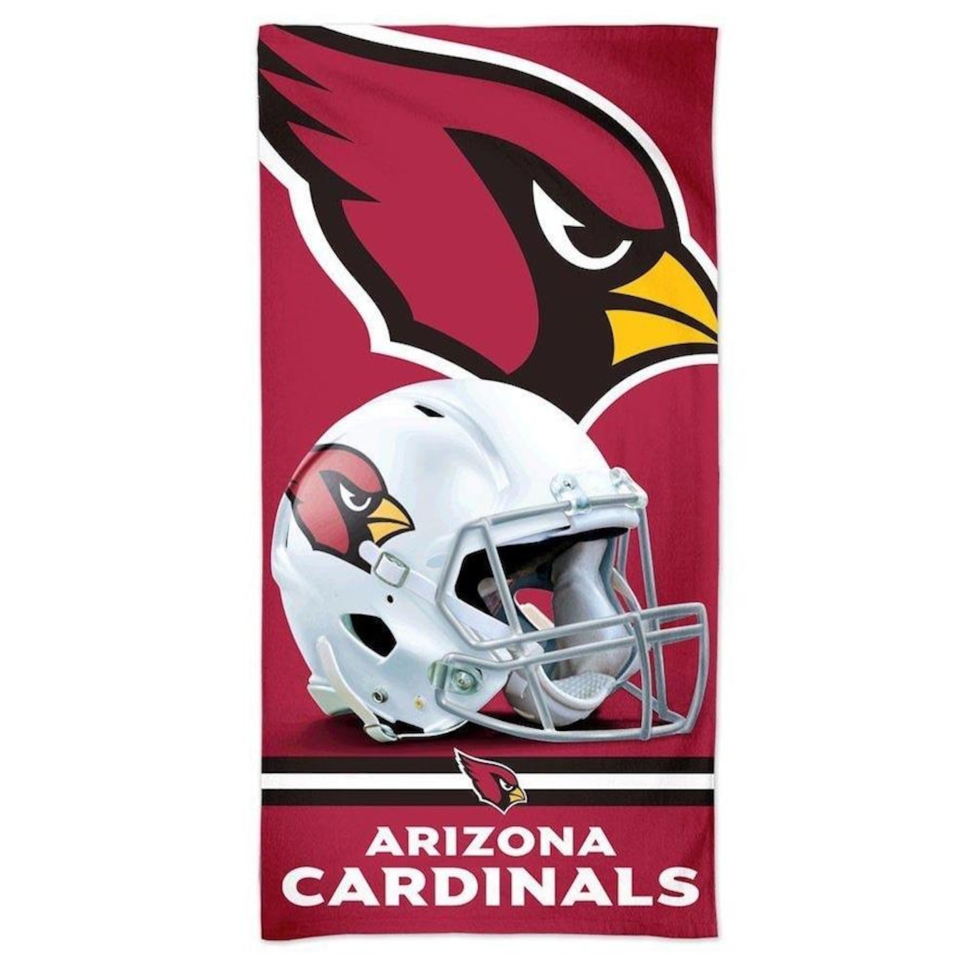 Toalha Wincraft Spectra Arizona Cardinals - 73x152 cm - Foto 1