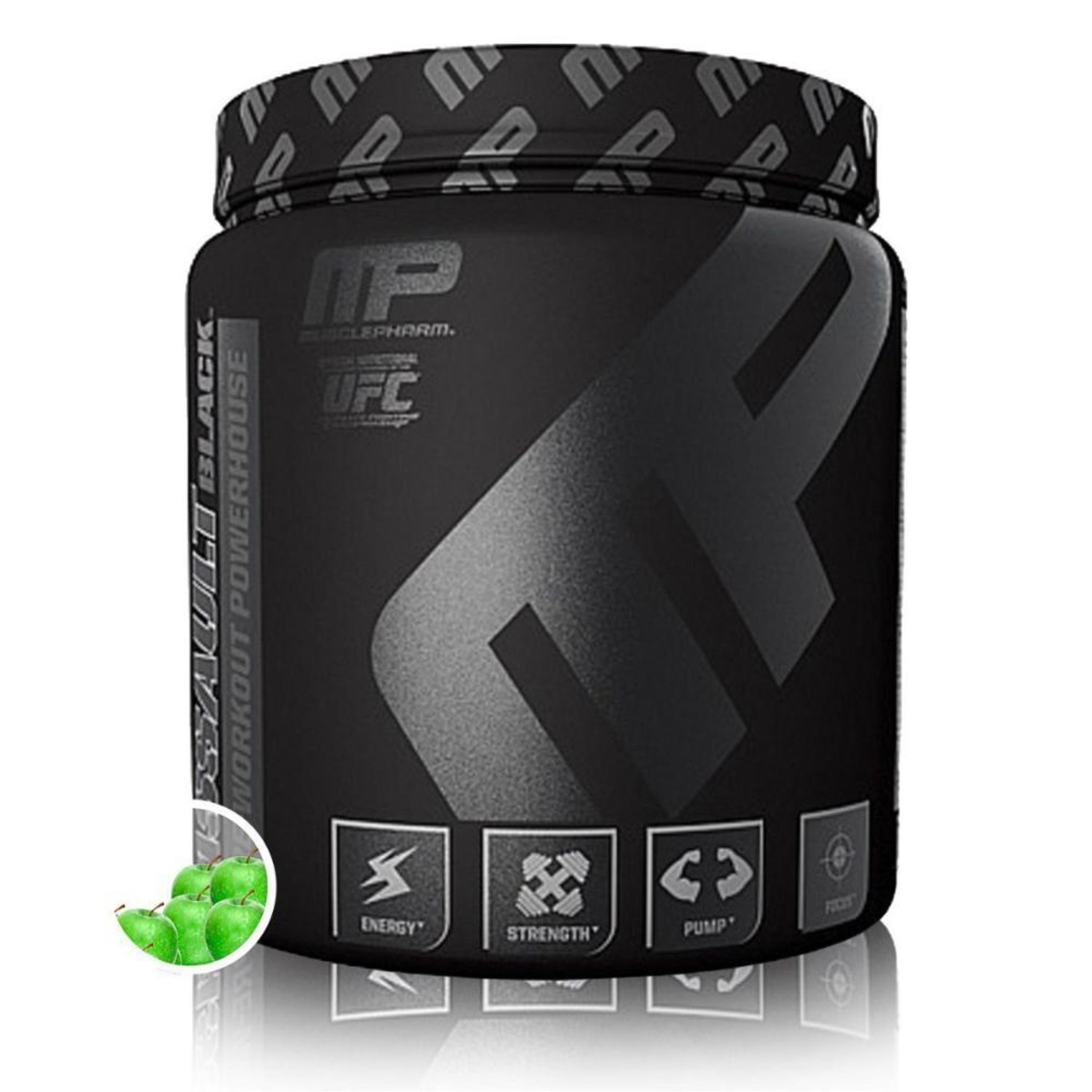 Pré Treino Assault Black Muscle Pharm - 300g | Centauro