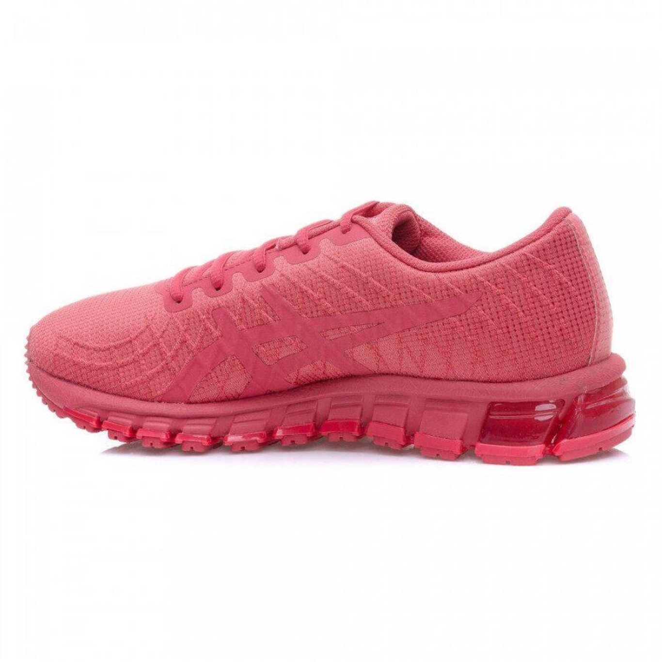 Asics gel-quantum 180 4 shop feminino - pink e vermelho