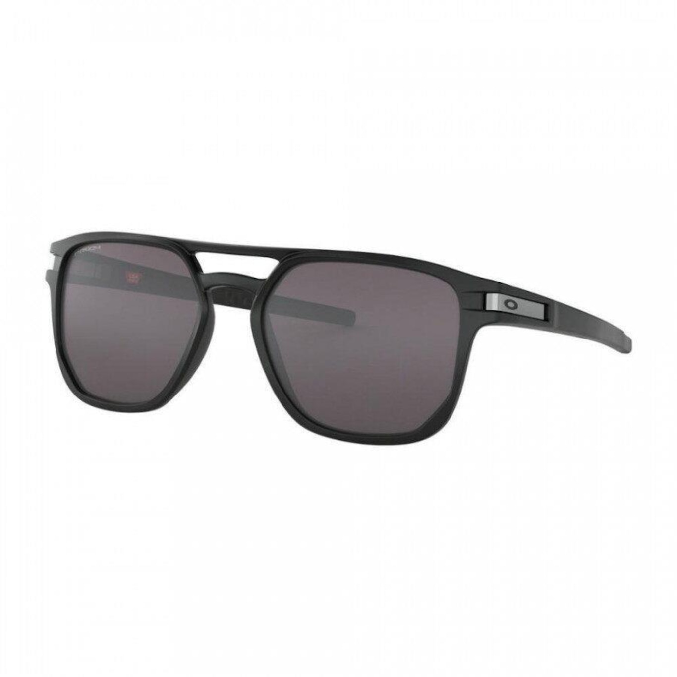 Óculos de Sol Oakley Latch Beta Matte Black Prizm Grey - Unissex - Foto 1