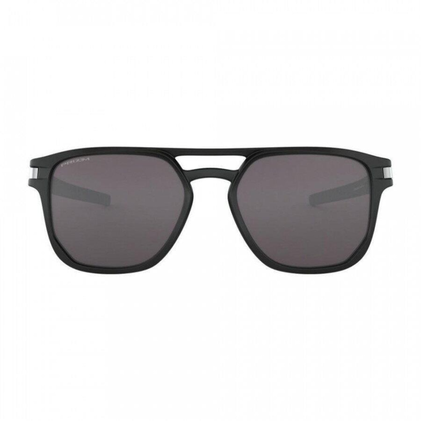 Óculos de Sol Oakley Latch Beta Matte Black Prizm Grey - Unissex - Foto 3