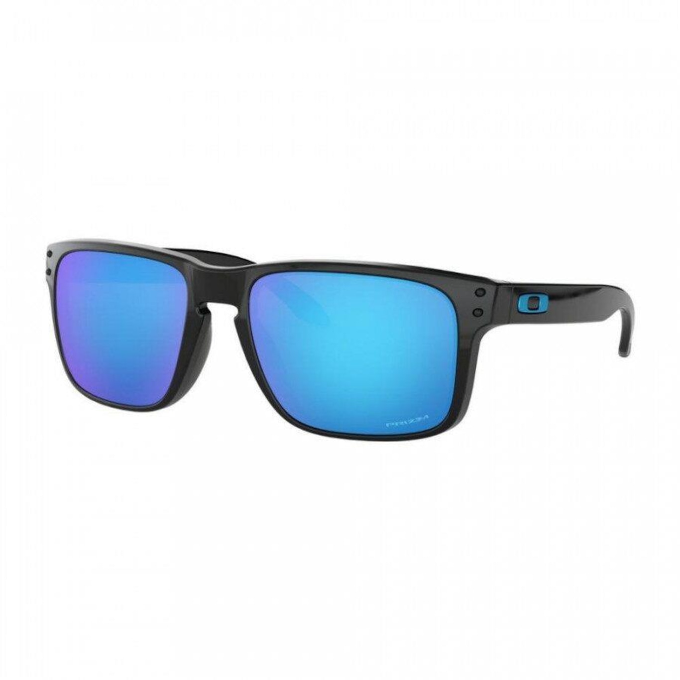 Óculos de Sol Oakley Holbrook Polished Black W Prizm Sapphire - Unissex - Foto 1