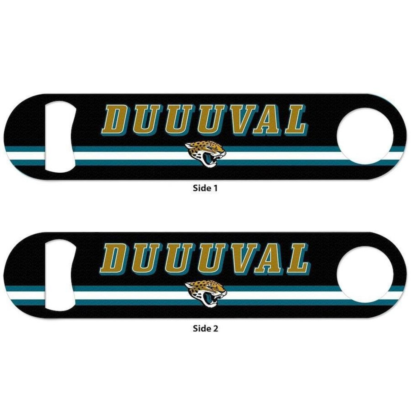 Abridor de Garrafas 2 Sided NFL Jacksonville Jaguars - Foto 2