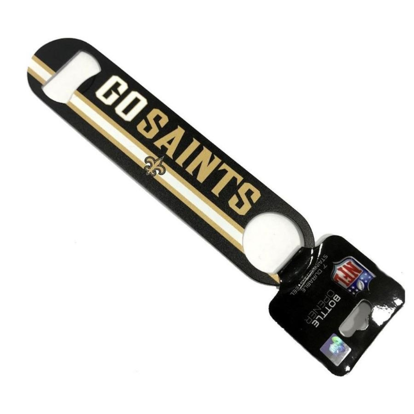 Abridor de Garrafas 2 Sided NFL New Orleans Saints - Foto 1