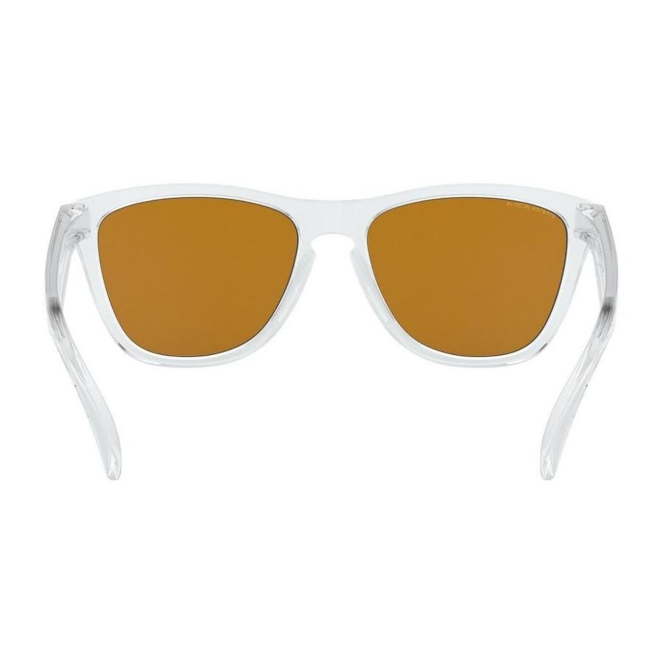 Óculos de Sol Oakley Frogskins Polished Clear W/ Prizm - Masculino - Foto 3