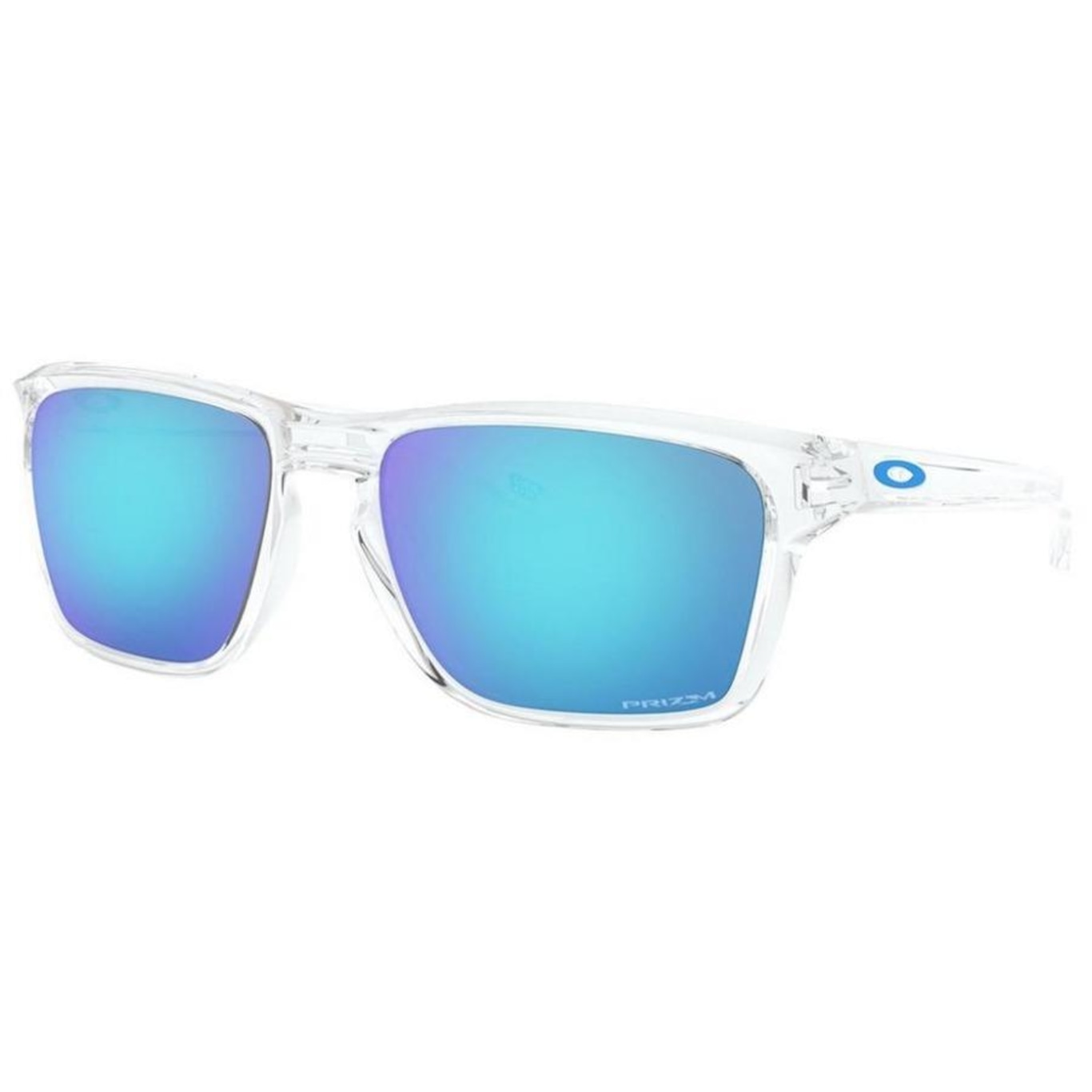 Óculos de Sol Oakley Sylas Polished Clear Prizm - Unissex - Foto 1