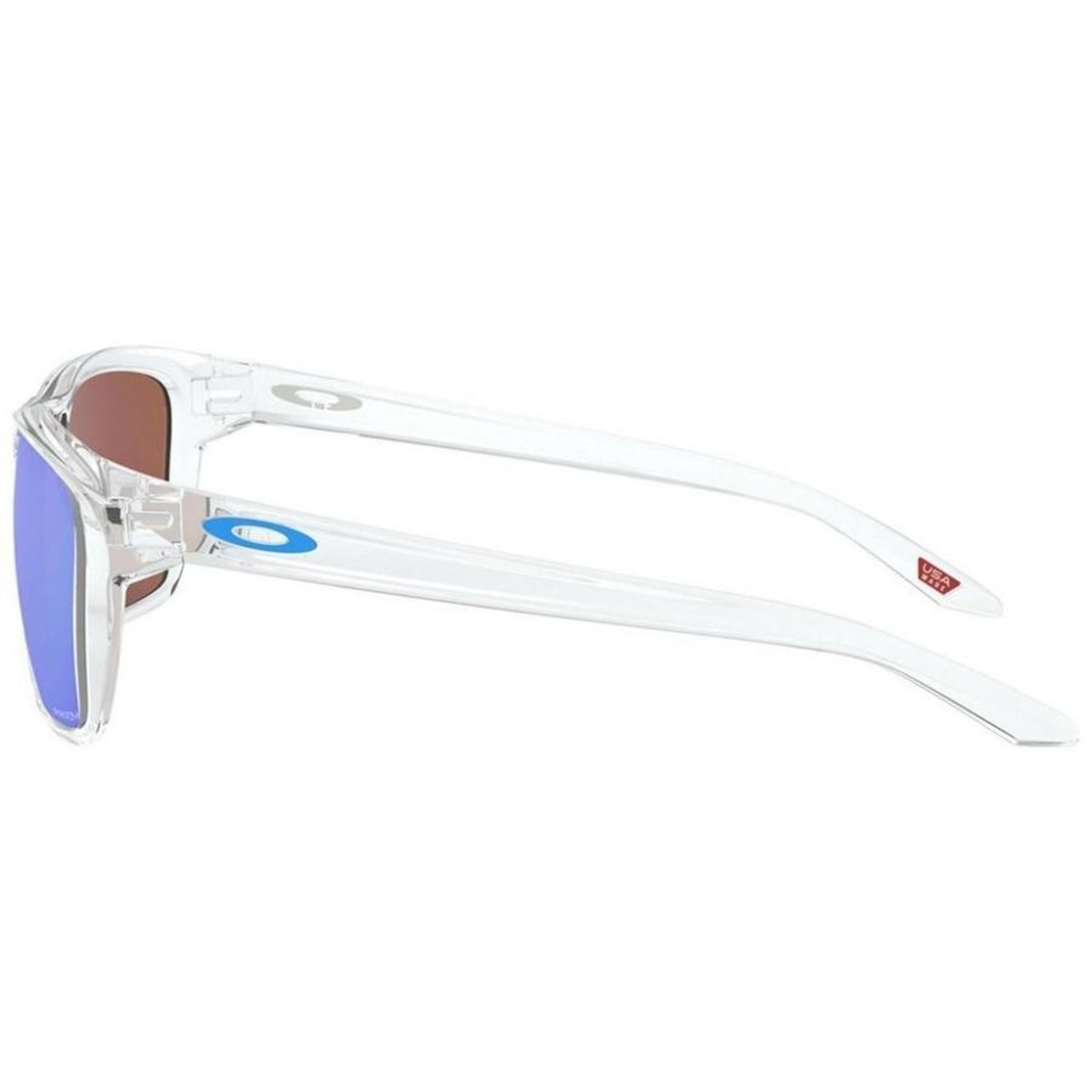 Óculos de Sol Oakley Sylas Polished Clear Prizm - Unissex - Foto 3