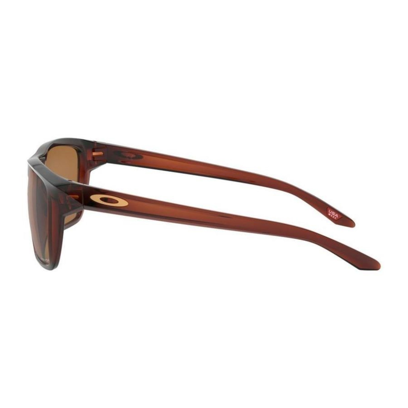 Óculos de Sol Oakley Sylas Polished Rootbeer Prizm - Unissex - Foto 4