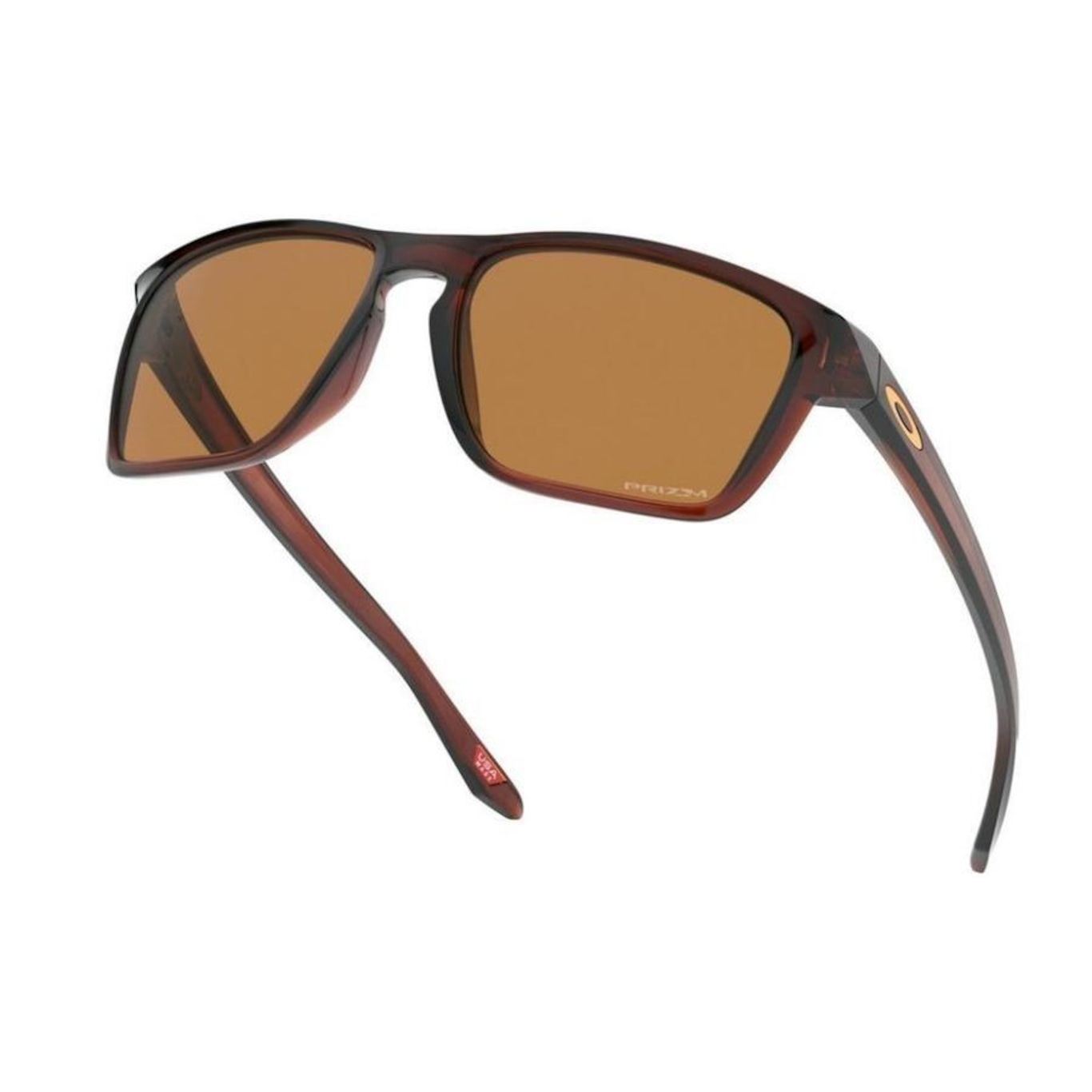 Óculos de Sol Oakley Sylas Polished Rootbeer Prizm - Unissex - Foto 5