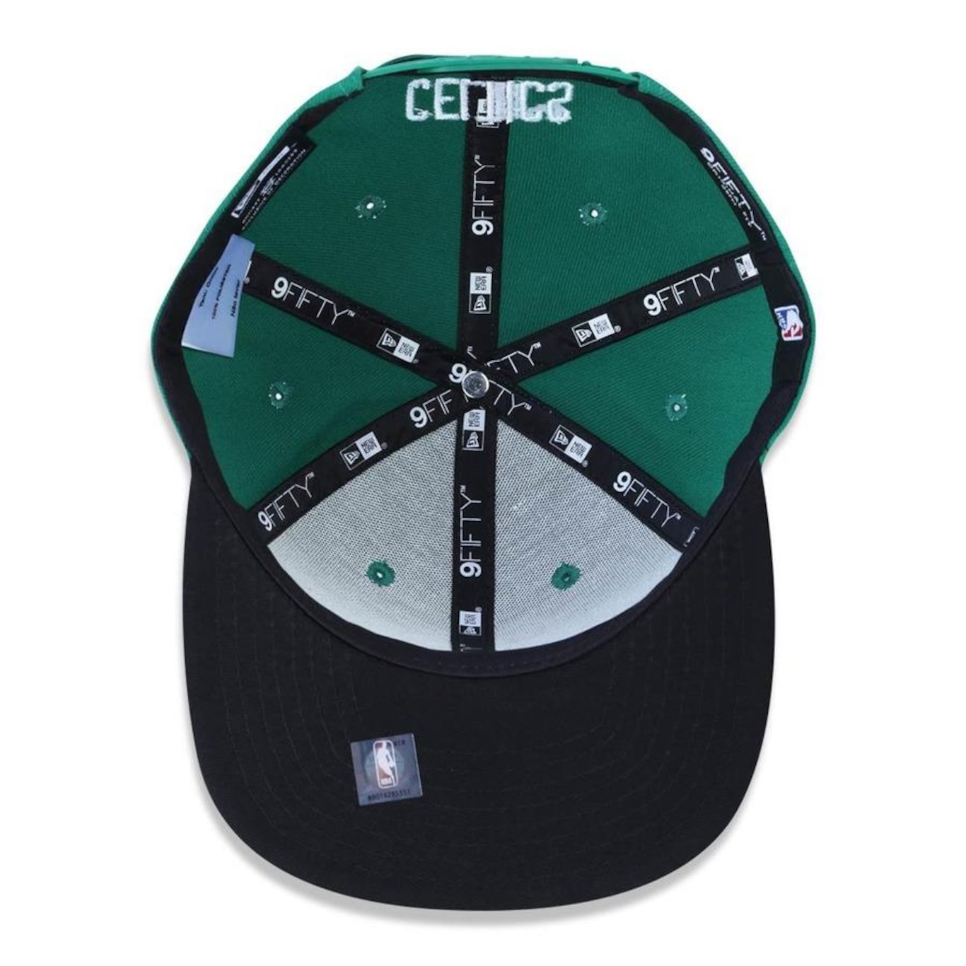 Boné Aba Reta New Era 9Fifty Original Fit NBA Boston Celtics - Snapback - Adulto - Foto 5