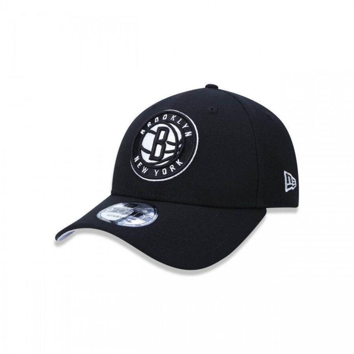 Boné Aba Curva New Era 940 Brooklyn Nets NBA - 40991 - Snapback - Adulto - Foto 1