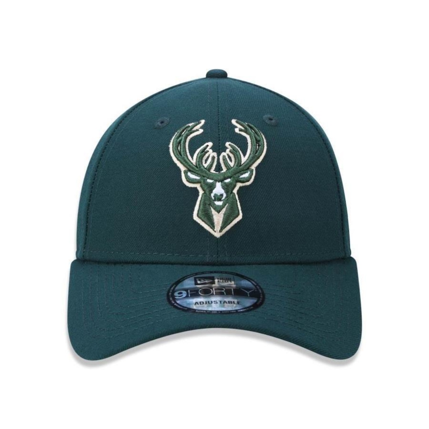 Boné Aba Curva New Era 940 NBA Milwaukee Bucks 41005 - Snapback - Adulto - Foto 2