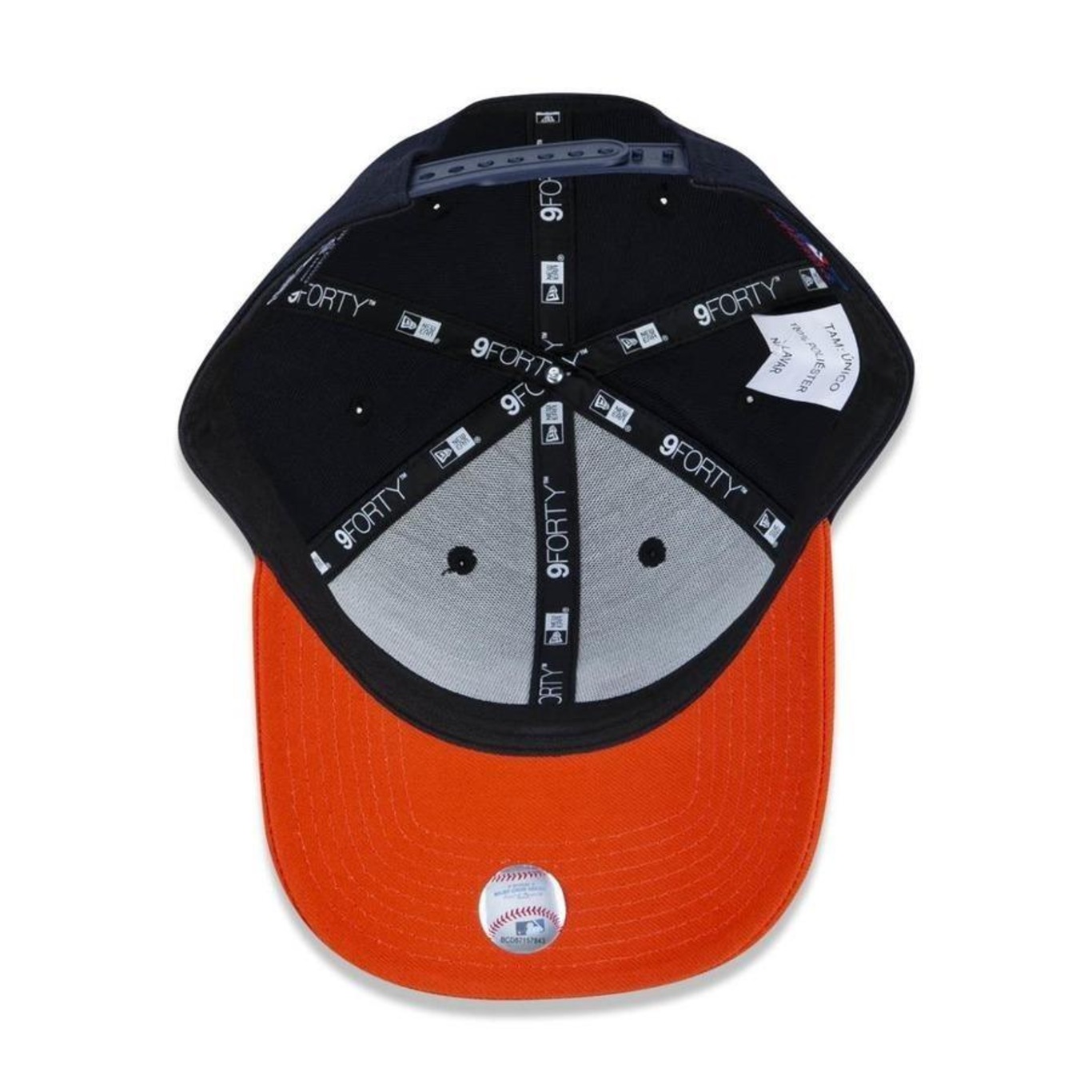 Boné Aba Curva New Era 9forty MLB Houston Astros - Snapback - Adulto - Foto 5