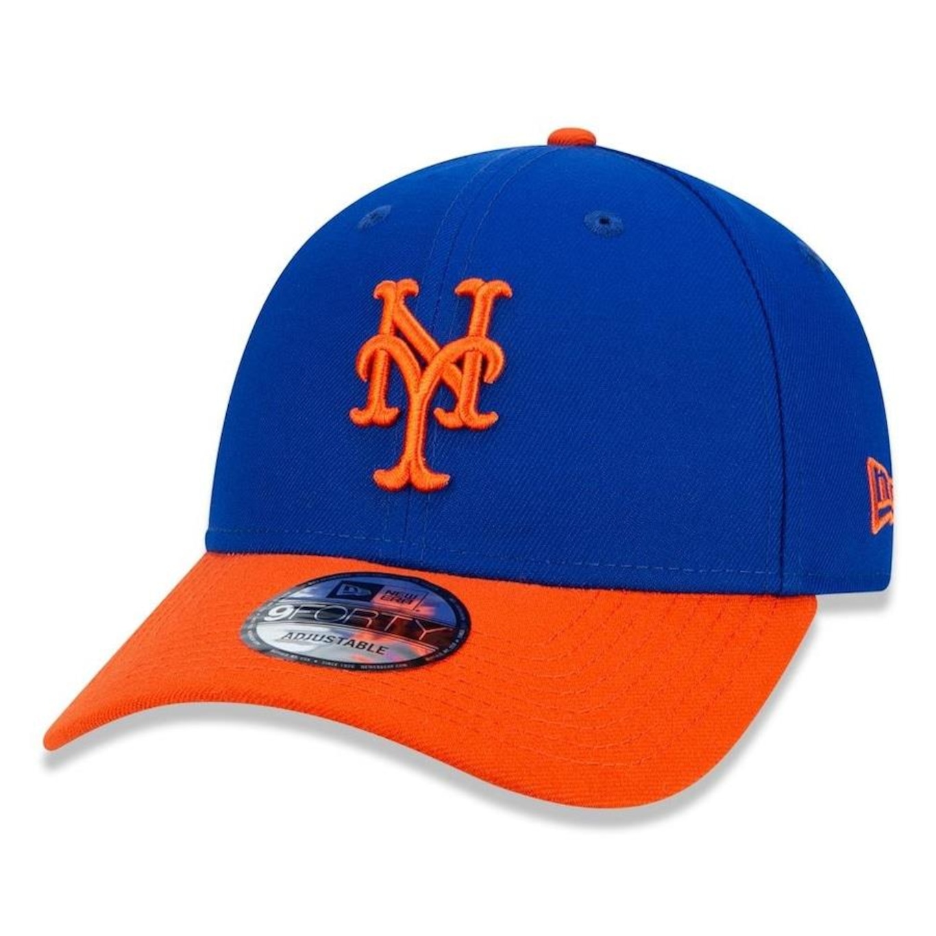 Boné Aba Curva New Era 9Forty MLB New York Mets - Snapback - Adulto - Foto 1