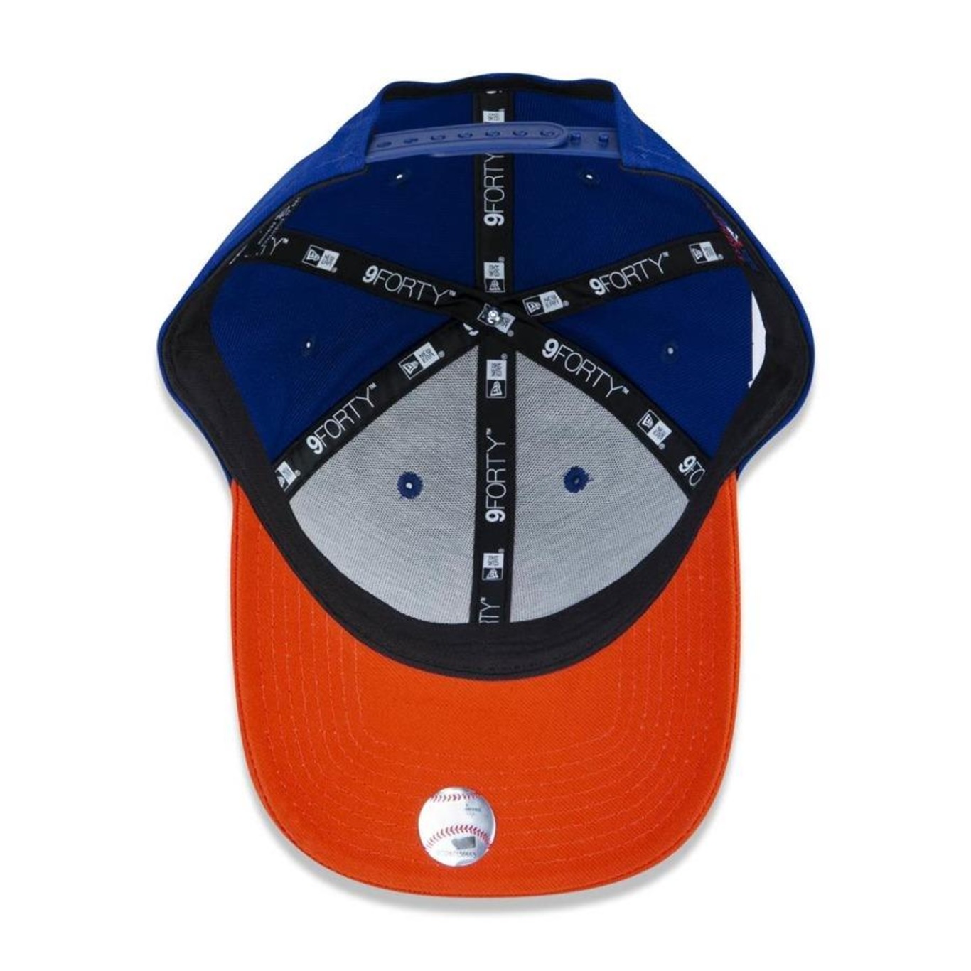 Boné Aba Curva New Era 9Forty MLB New York Mets - Snapback - Adulto - Foto 5