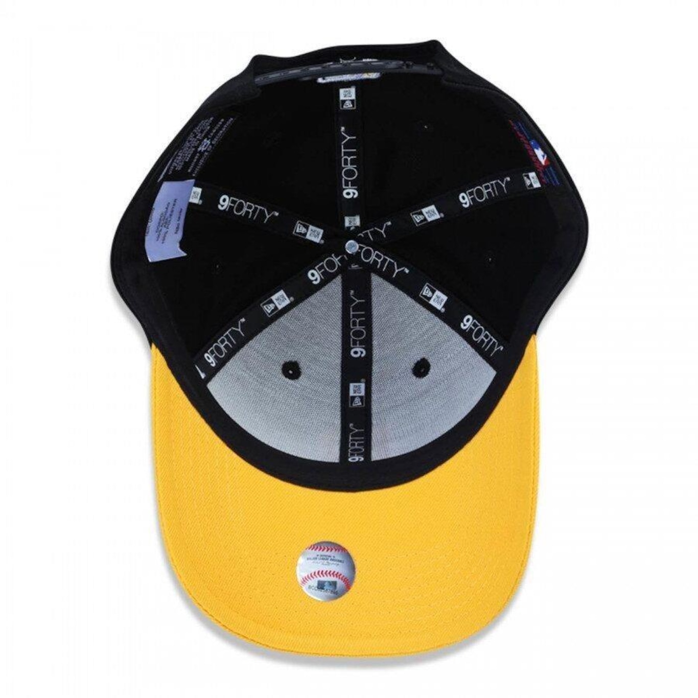 Boné Aba Curva New Era 940 MLB Pittsburgh Pirates 42558 - Snapback - Adulto - Foto 2