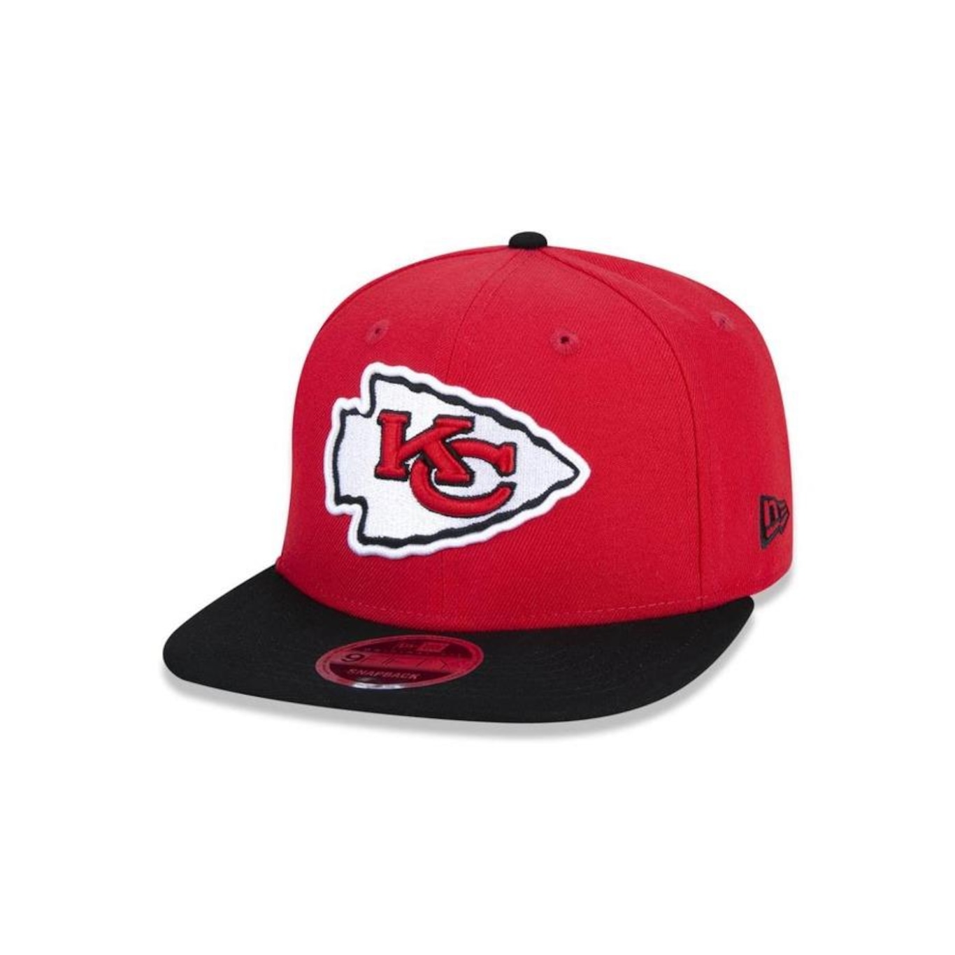 Boné Aba Reta New Era 9Fifty Original Fit NFL Kansas City Chiefs - Snapback - Adulto - Foto 1