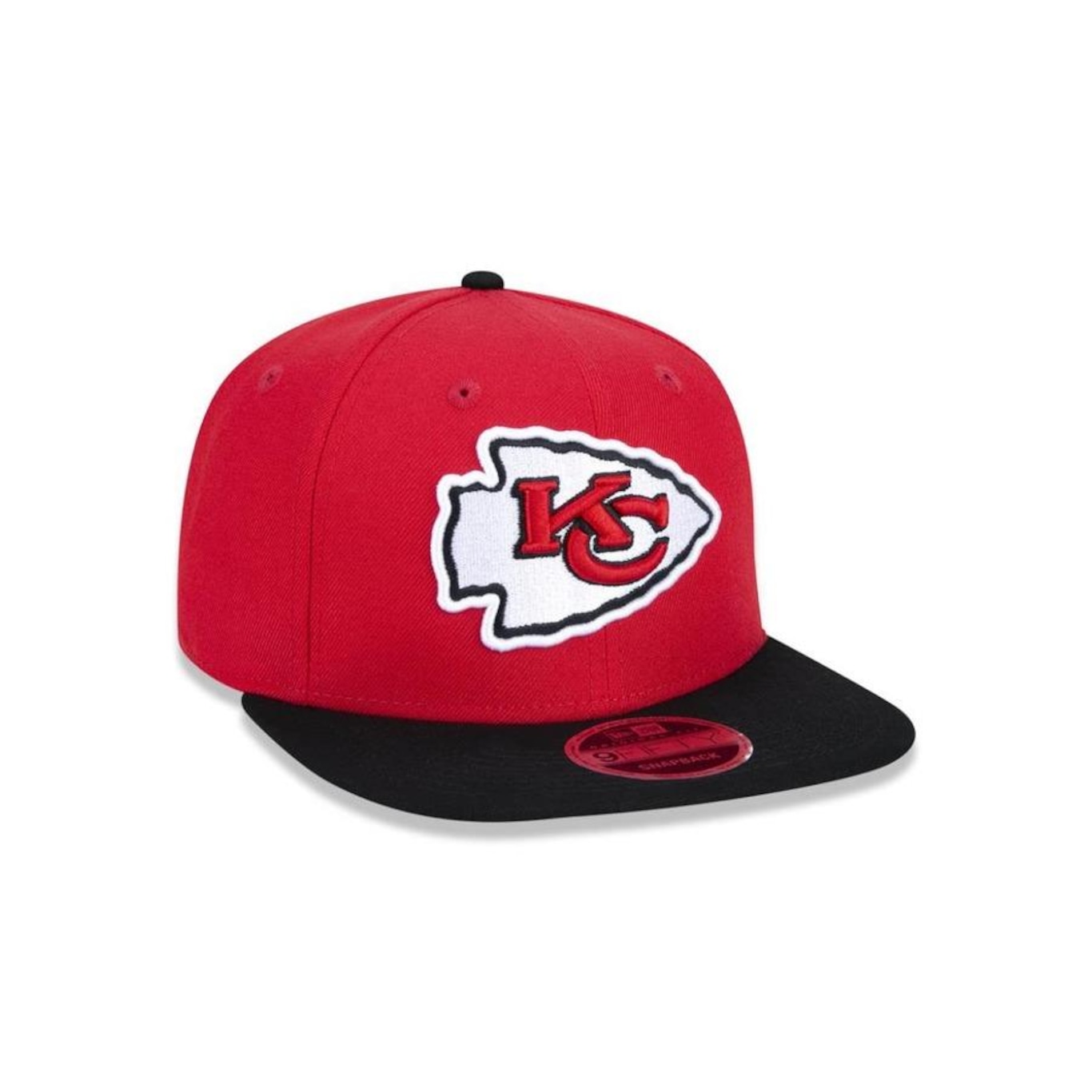 Boné Aba Reta New Era 9Fifty Original Fit NFL Kansas City Chiefs - Snapback - Adulto - Foto 3