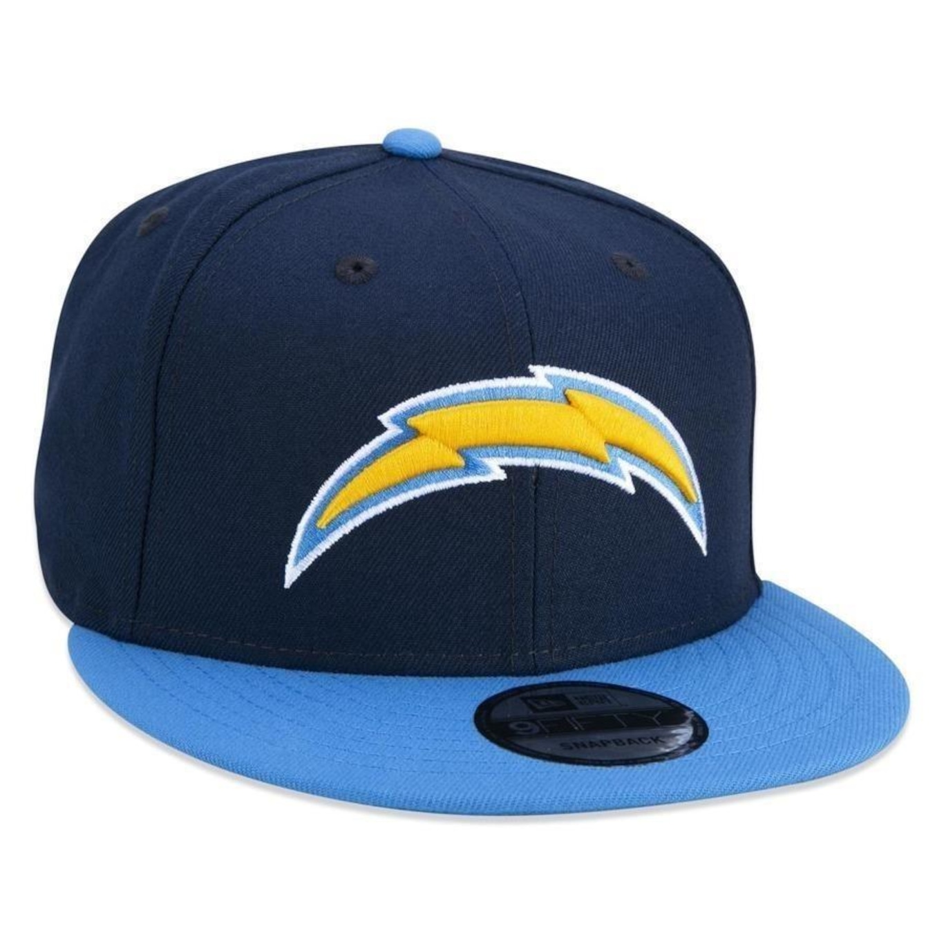 Boné Aba Reta New Era 9Fifty Original Fit NFL Los Angeles Charges - Snapback - Adulto - Foto 3