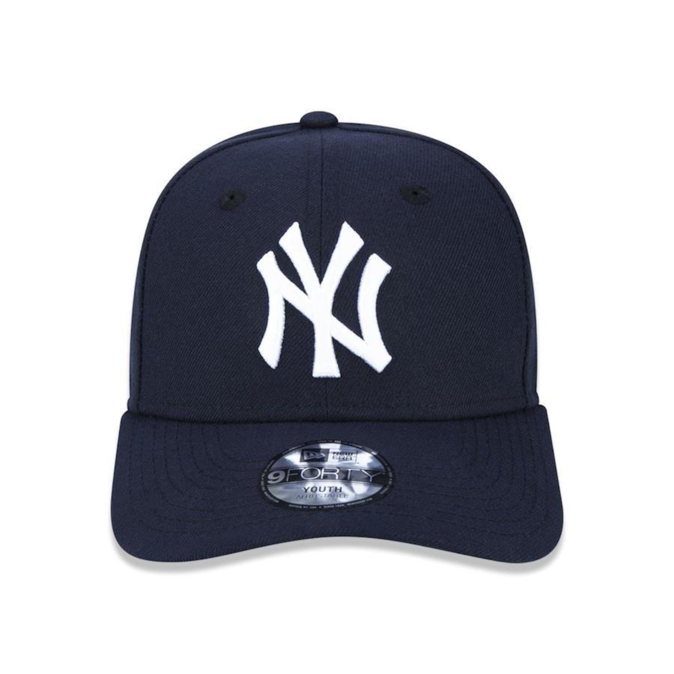 Boné Aba Curva 9FORTY New Era MLB New York Yankees - Strapback - Infantil - Foto 2