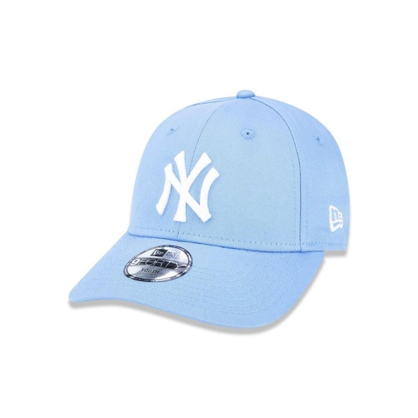 Boné Aba Curva 9FORTY New Era MLB New York Yankees - Strapback - Infantil - Foto 1