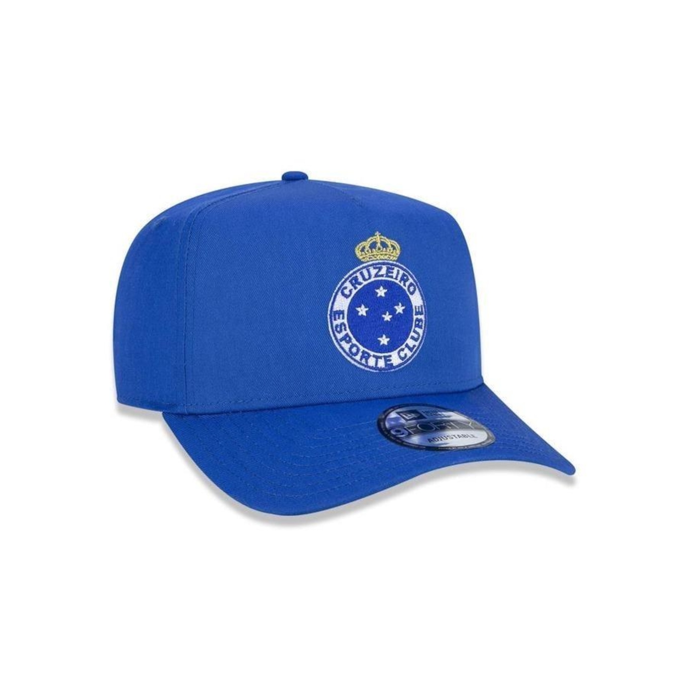 Boné Aba Curva New Era 9Forty A-Frame Cruzeiro Futebol - Adulto - Foto 3