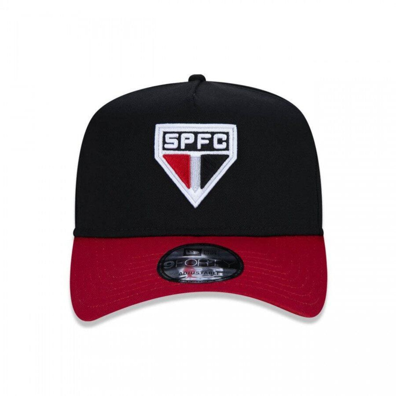 Boné Aba Curva New Era 9Forty São Paulo Futebol - Snapback - Adulto - Foto 2