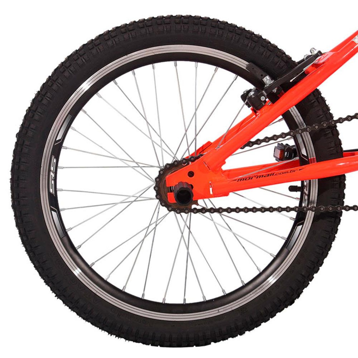 Bicicleta Mormaii Cross Energy Aro 20 1V V-Brake Grafite - TIMBÓ
