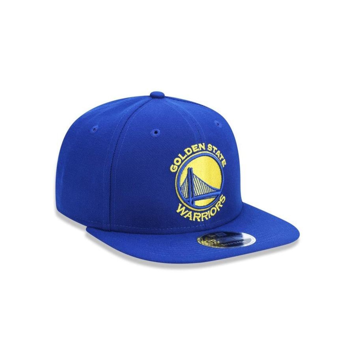 Boné Aba Reta New Era 9Fifty Original Fit NBA Golden State Warriors - Snapback - Adulto - Foto 3