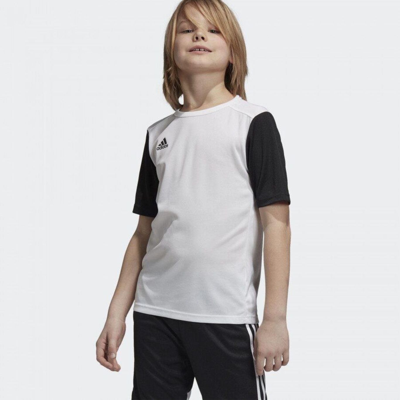 Camisa adidas Estro 19 - Infantil - Foto 2