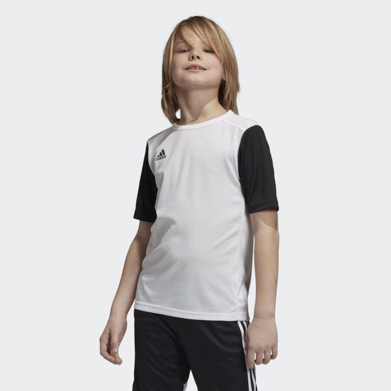 Camisa adidas Estro 19 - Infantil - Foto 4