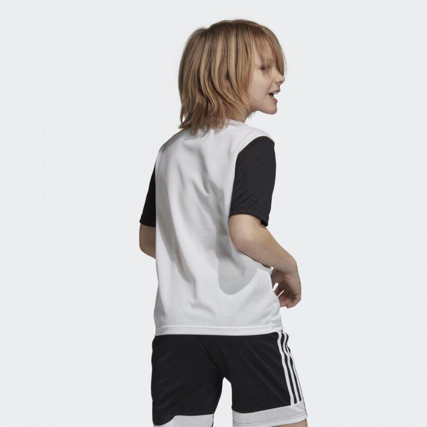 Camisa adidas Estro 19 - Infantil - Foto 6