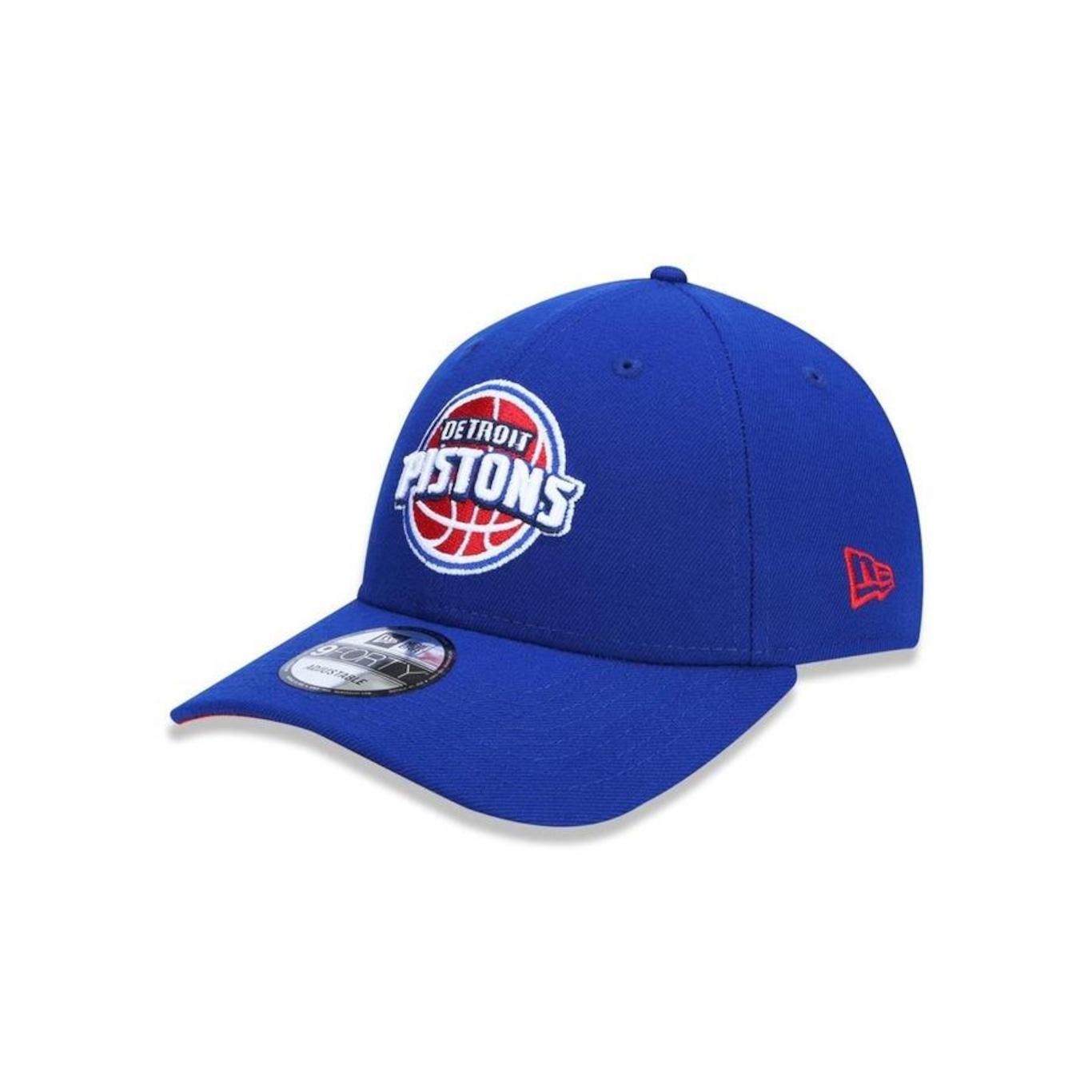 Boné Aba Curva New Era 9Forty NBA Detroit Pistons - Snapback - Adulto - Foto 1