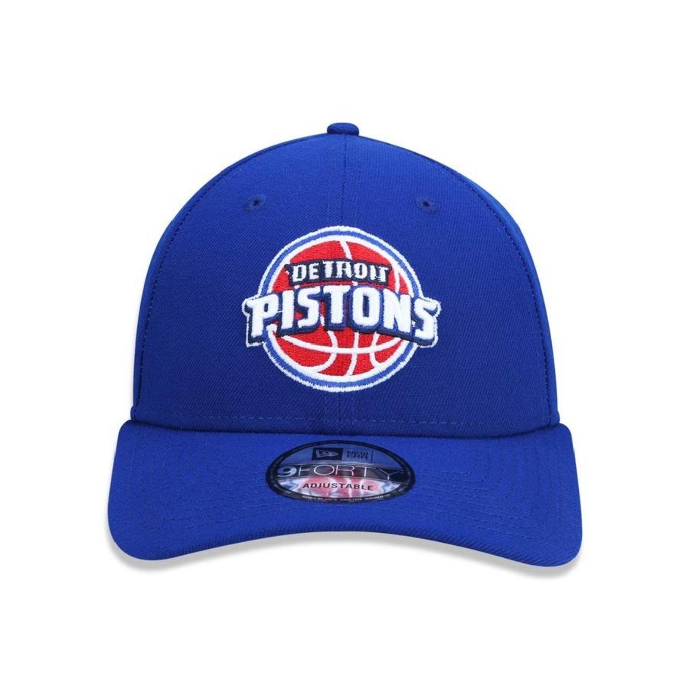 Boné Aba Curva New Era 9Forty NBA Detroit Pistons - Snapback - Adulto - Foto 2