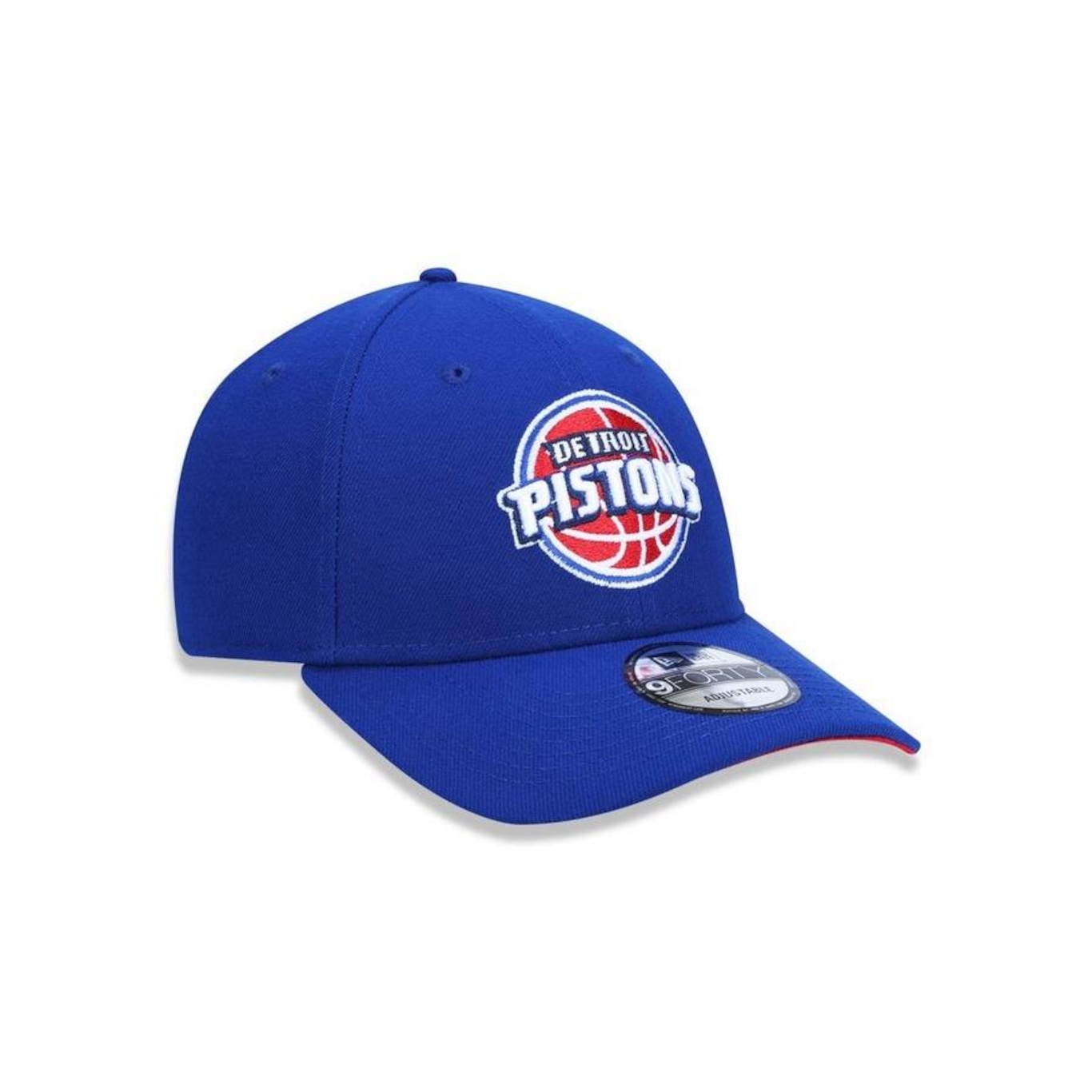 Boné Aba Curva New Era 9Forty NBA Detroit Pistons - Snapback - Adulto - Foto 3