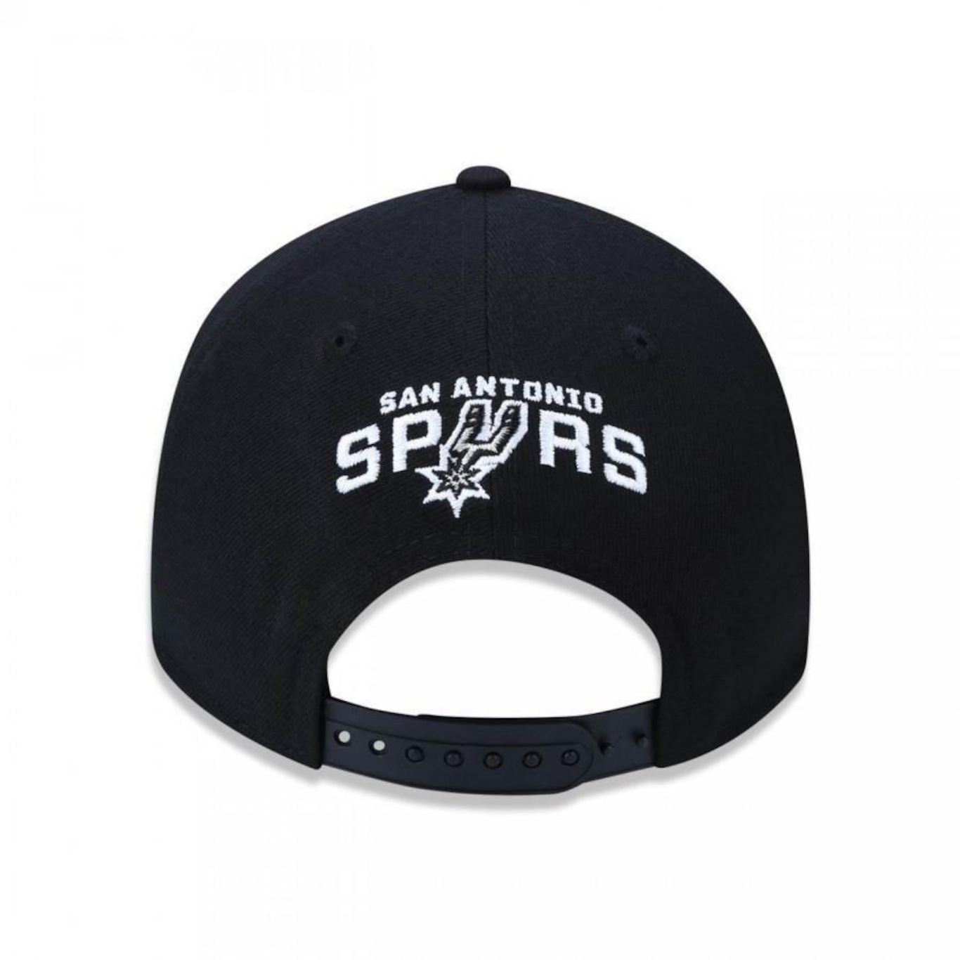 Boné Aba Curva New Era 9Forty NBA San Antonio Spurs Team Color - Ajustável - Snapback - Adulto - Foto 4