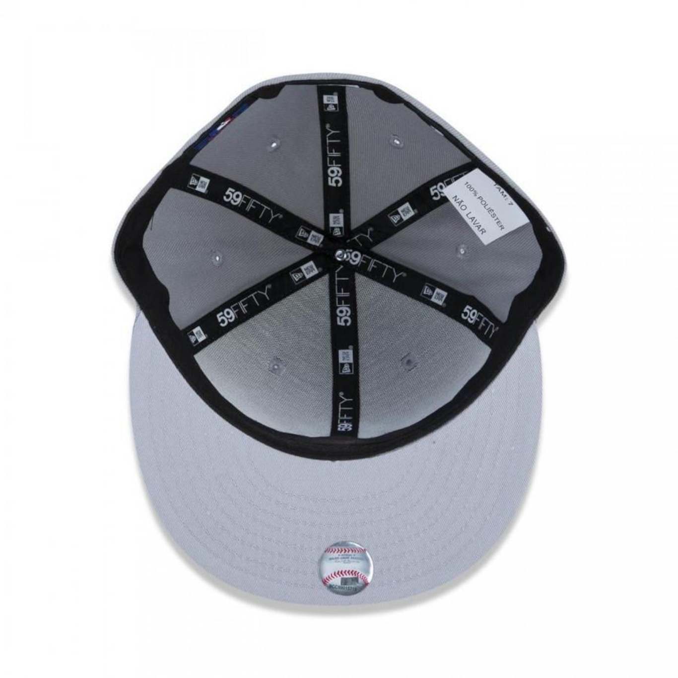 Boné Aba Reta New Era 59Fifty MLB New York Yankees - Fechado  - Adulto - Foto 5