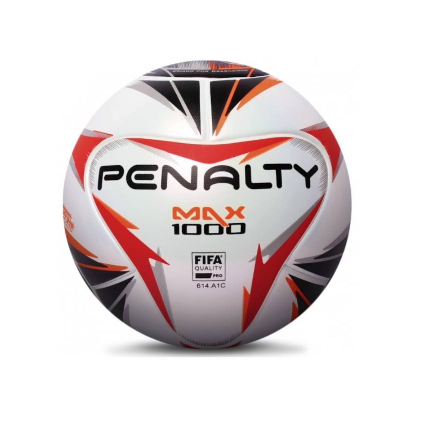 Kit Bola Penalty Max 1000 Futsal Pró Padrão Fifa + Bomba Sac