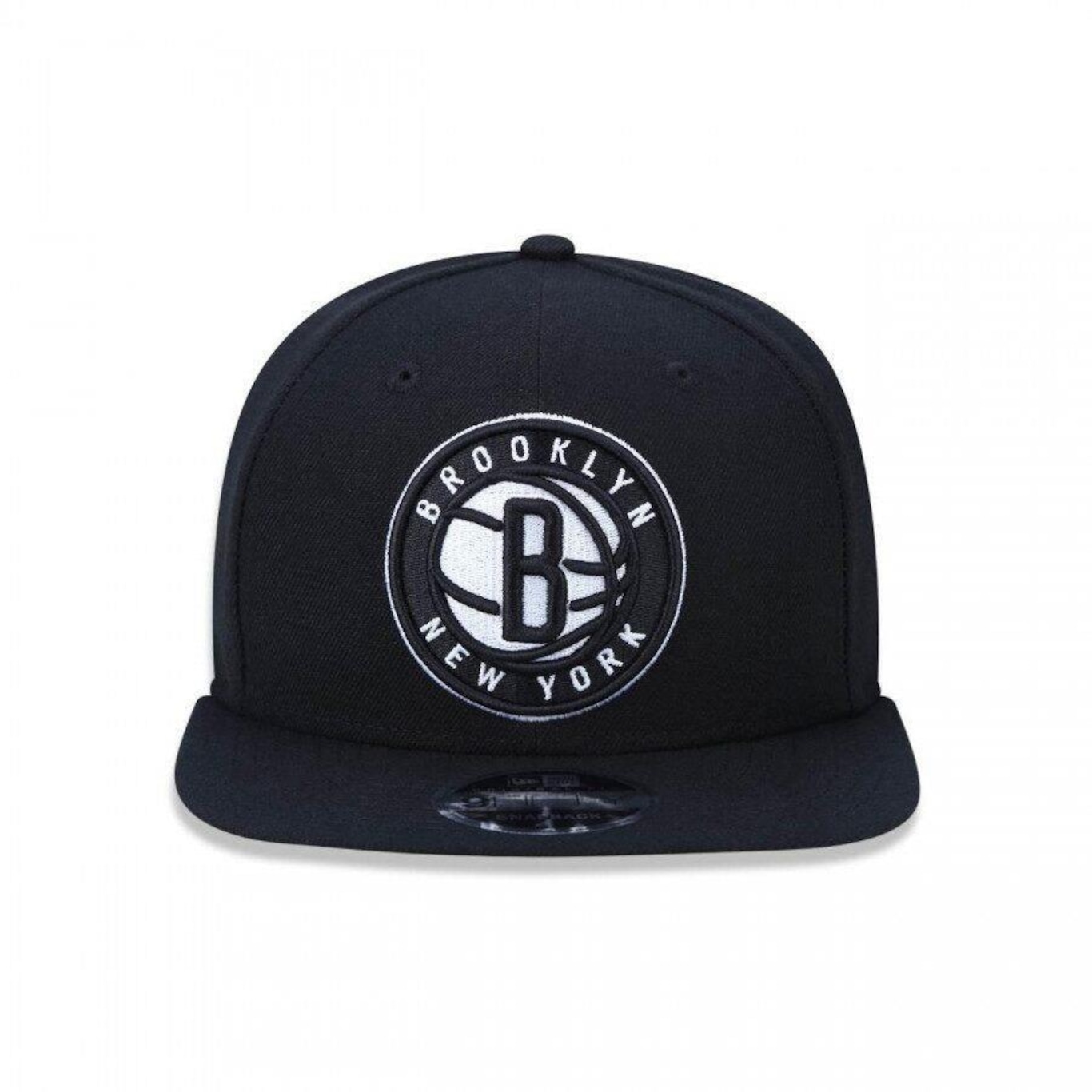 Boné Aba Reta New Era 9Fifty Original Fit NBA Brooklyn Nets - Ajustável - Snapback - Adulto - Foto 2