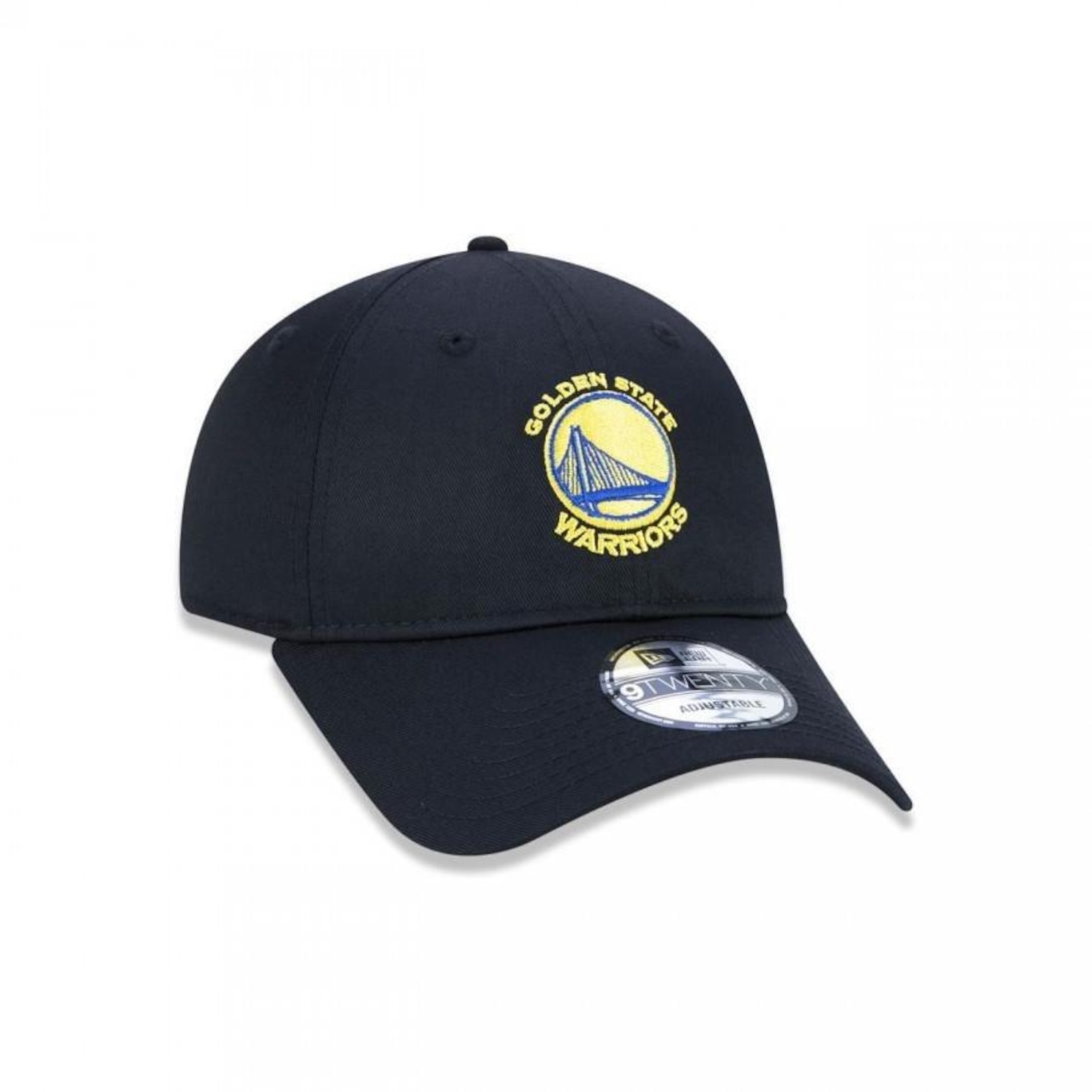 Boné Aba Curva New Era 9Twenty NBA Golden State Warriors Basic - Ajustável - Strapback - Adulto - Foto 3