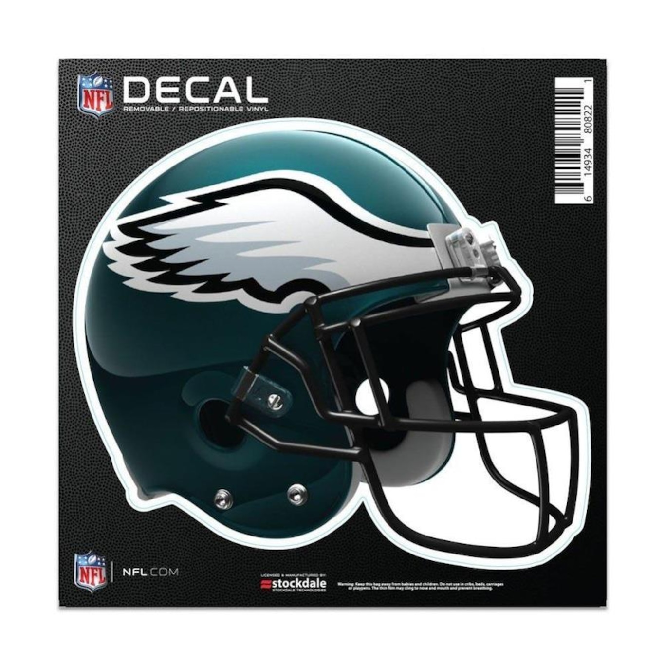 Adesivo All Surface Capacete NFL Philadelphia Eagles - Foto 1