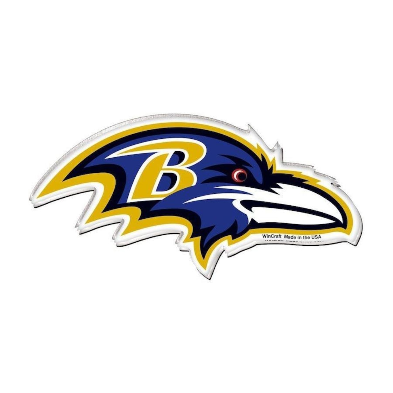 Imã Magnético Acrílico Baltimore Ravens NFL - Foto 1