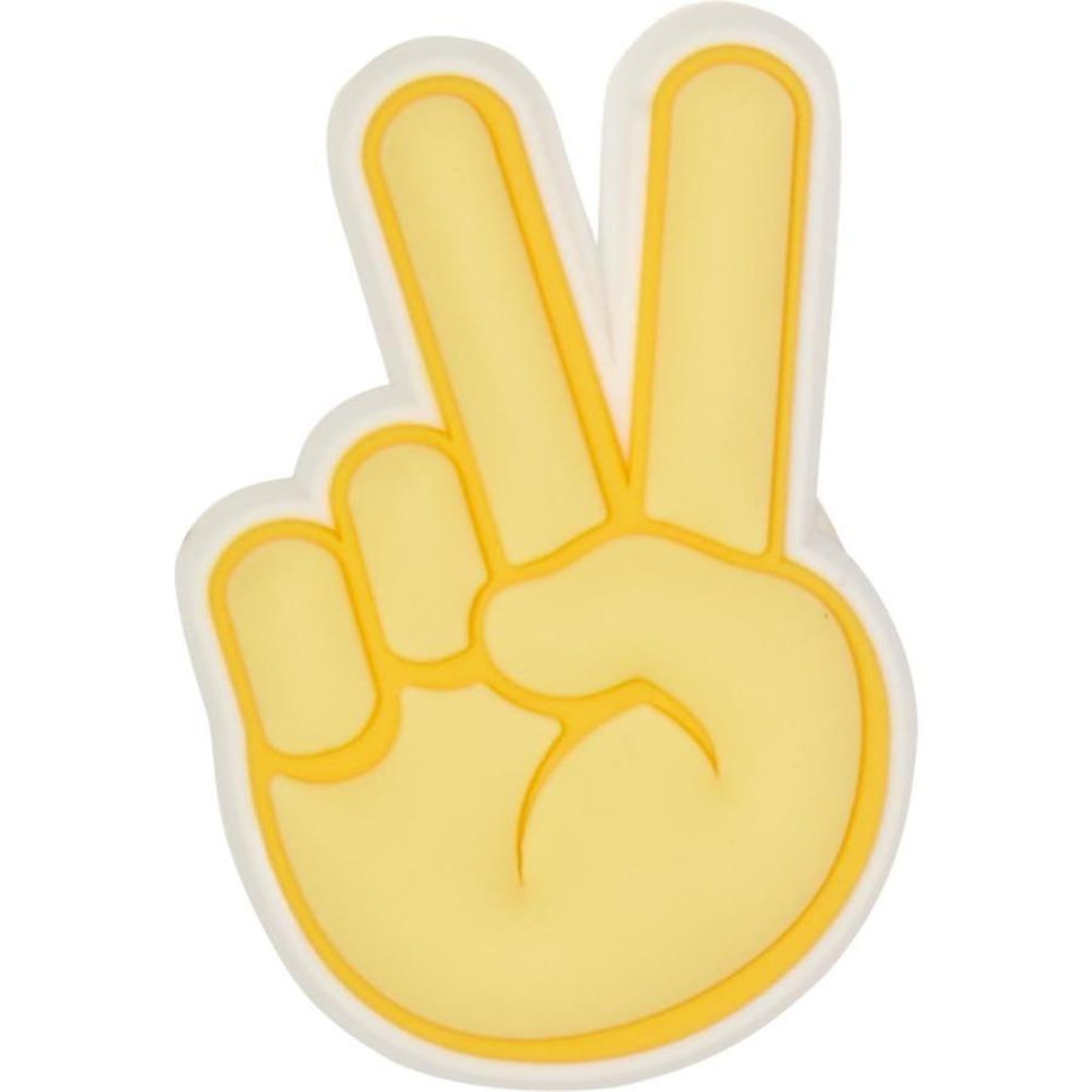 Jibbitz Crocs Peace Hand Sign - Infantil - Foto 1