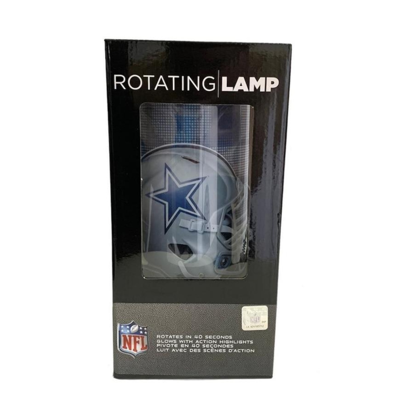 Luminária Rotativa NFL Dallas Cowboys 30cm - 120v - Foto 2