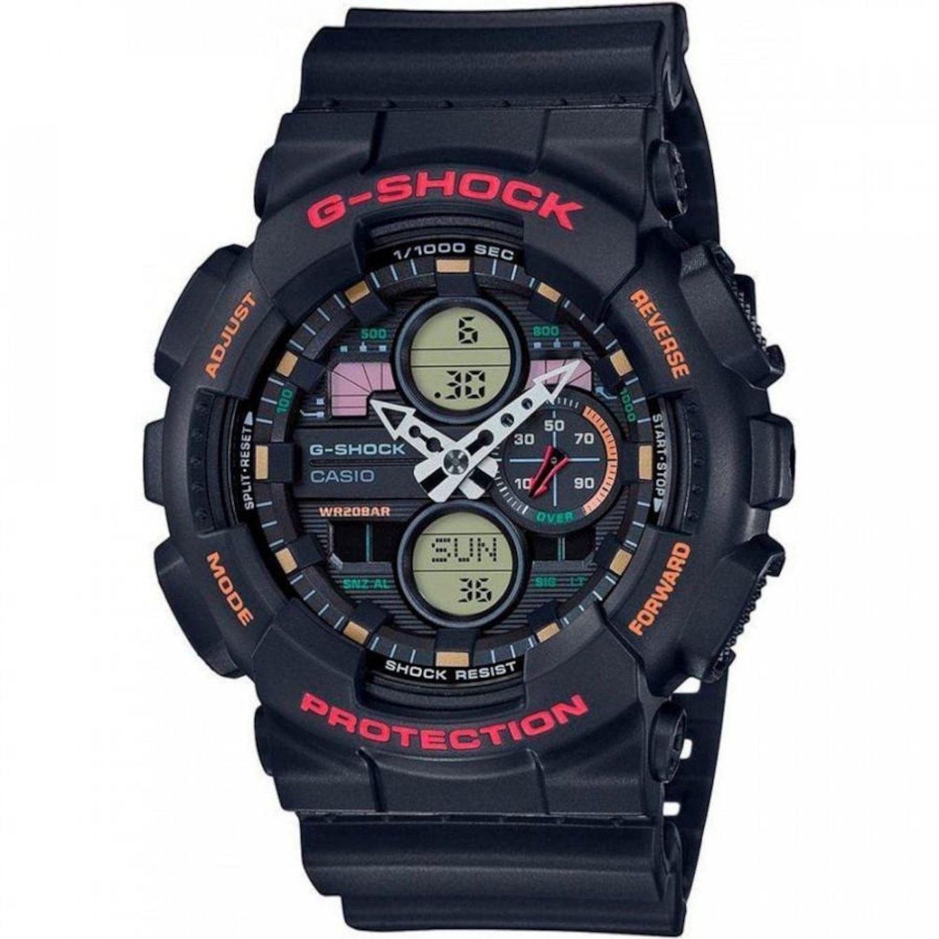 Relógio Digital Analógico G-Shock GA-140-1A4DR - Masculina - Foto 1