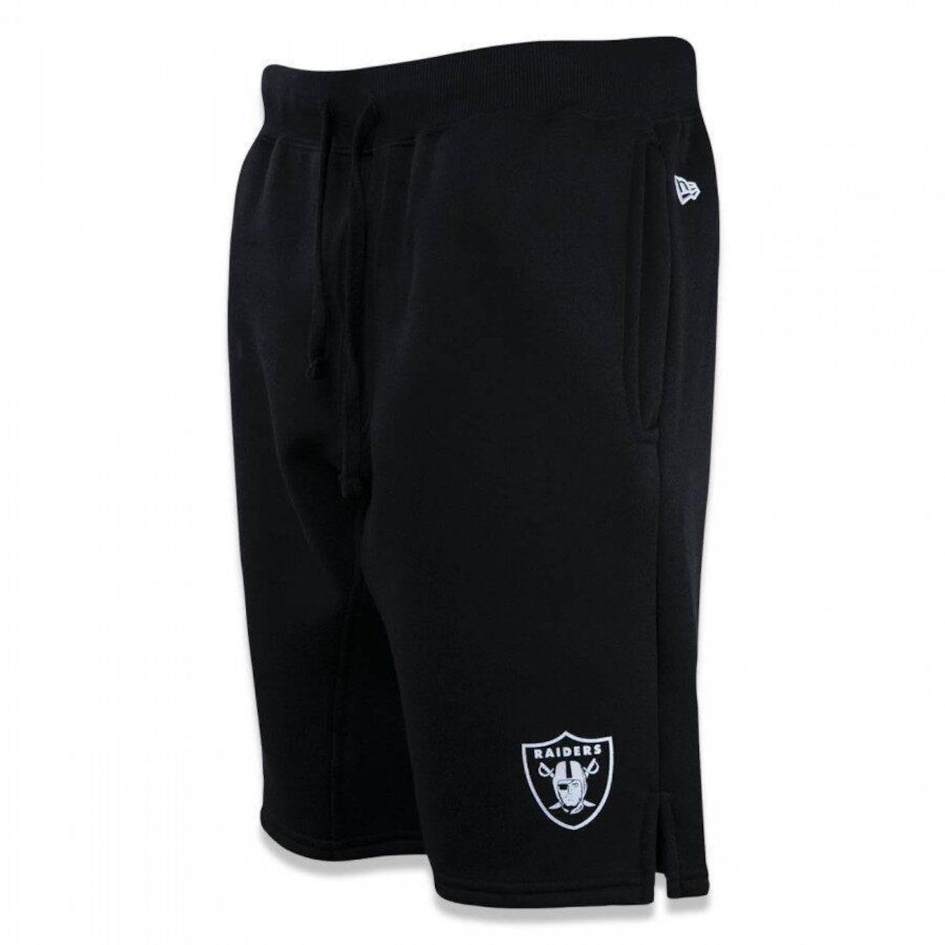 Bermuda New Era Moletom NFL Oakland Raiders Masculina Centauro