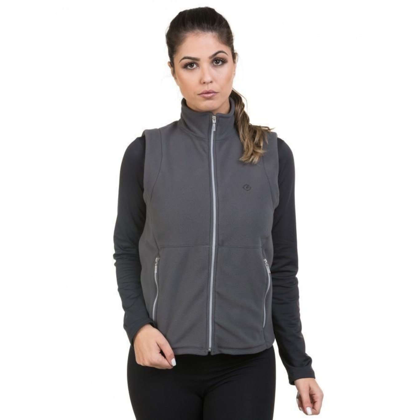 Colete Fleece Extreme UV Thermo Soft com Proteção Solar - Feminino - Foto 1