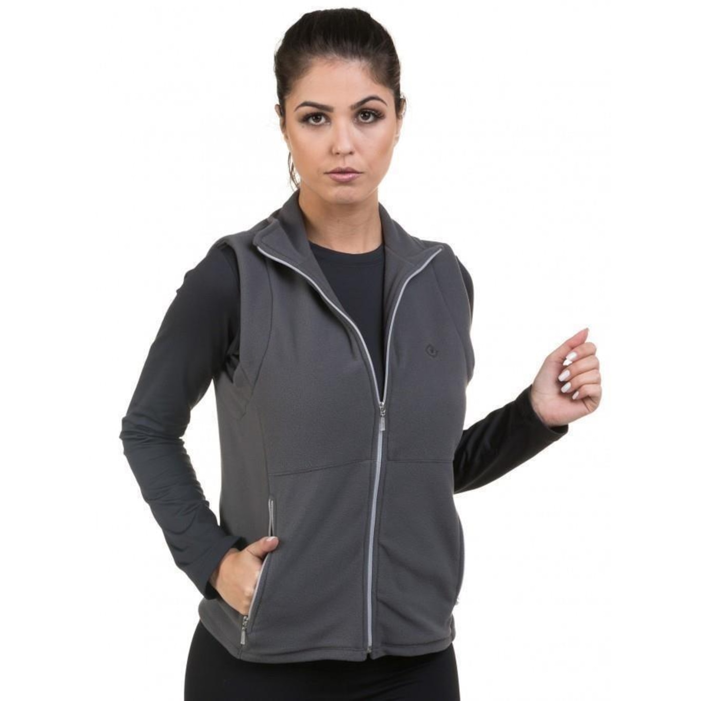 Colete Fleece Extreme UV Thermo Soft com Proteção Solar - Feminino - Foto 2